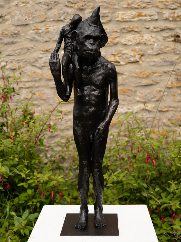 Mougins-Monumental-2026 15 work 10 grinders monkey by Beth Carter