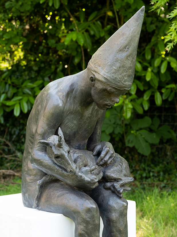 Mougins-Monumental-2026 11 work 6 boy with unicorn by Beth Carter