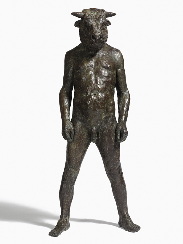 Mougins-Monumental-2026 12 work 7 standing minotaur by Beth Carter