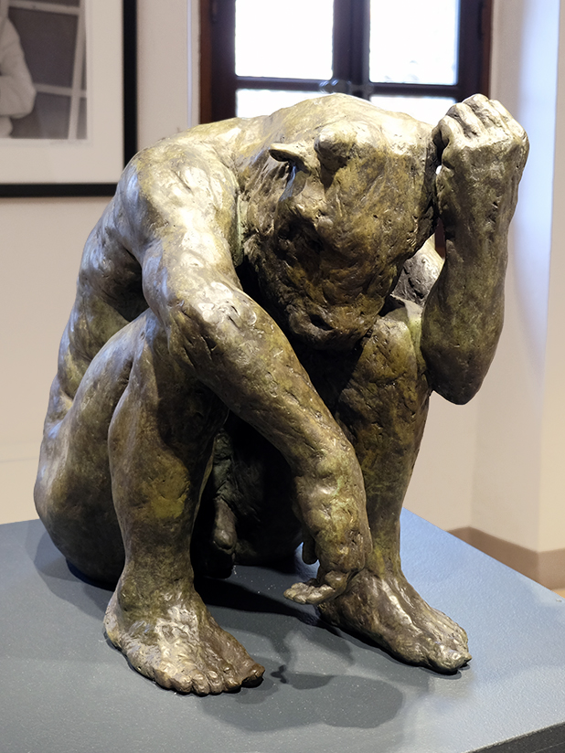 Mougins-Monumental-2026 13 work 8 minotaur holding horn by Beth Carter